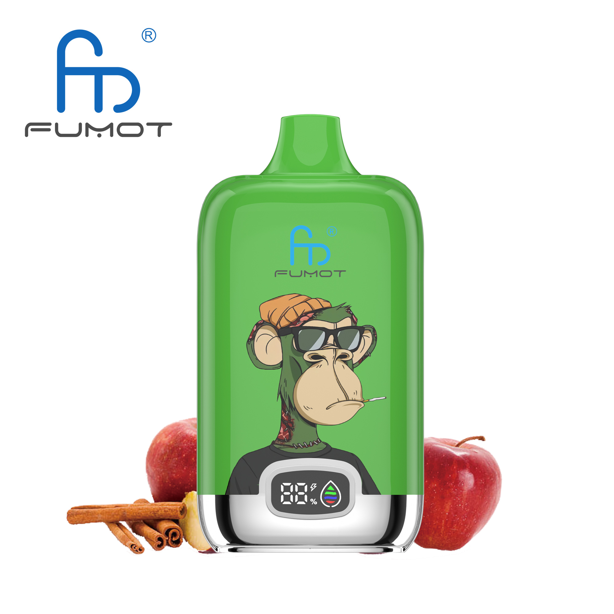 Fumot Digital Box 12000 Puffs Disposable Vape
