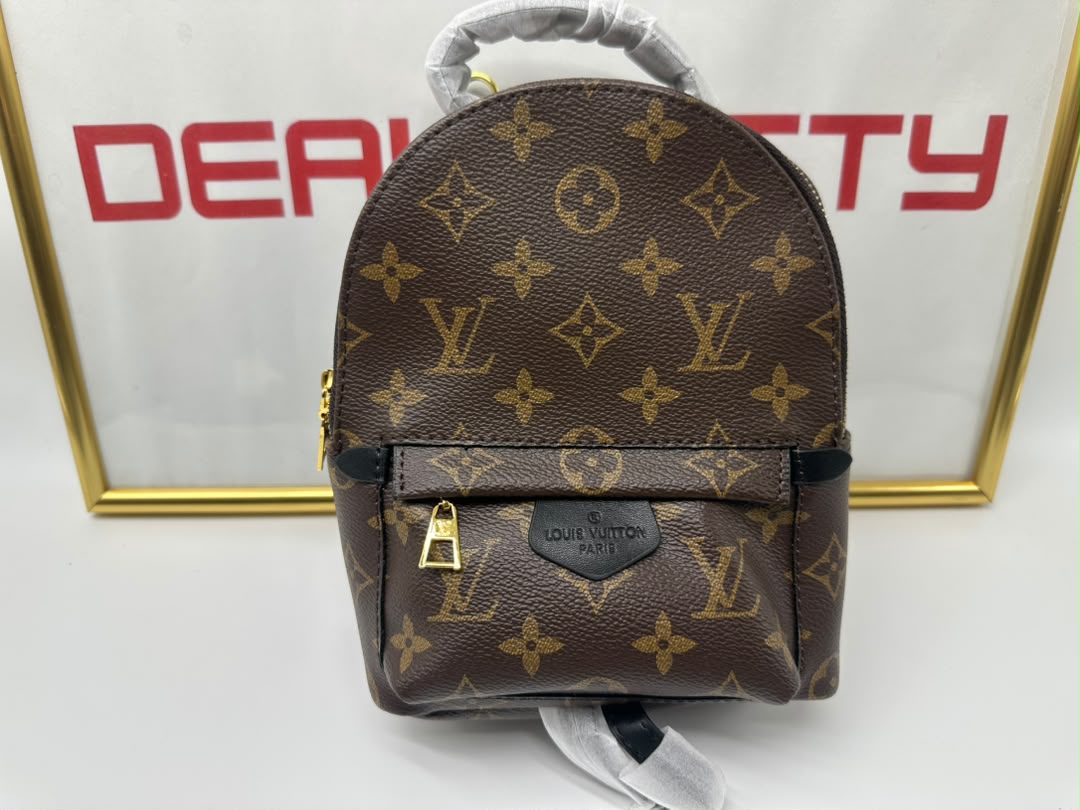 Louis Vuitton Palm Springs Backpack Mini Monogram Canvas – 17cm/6.7in