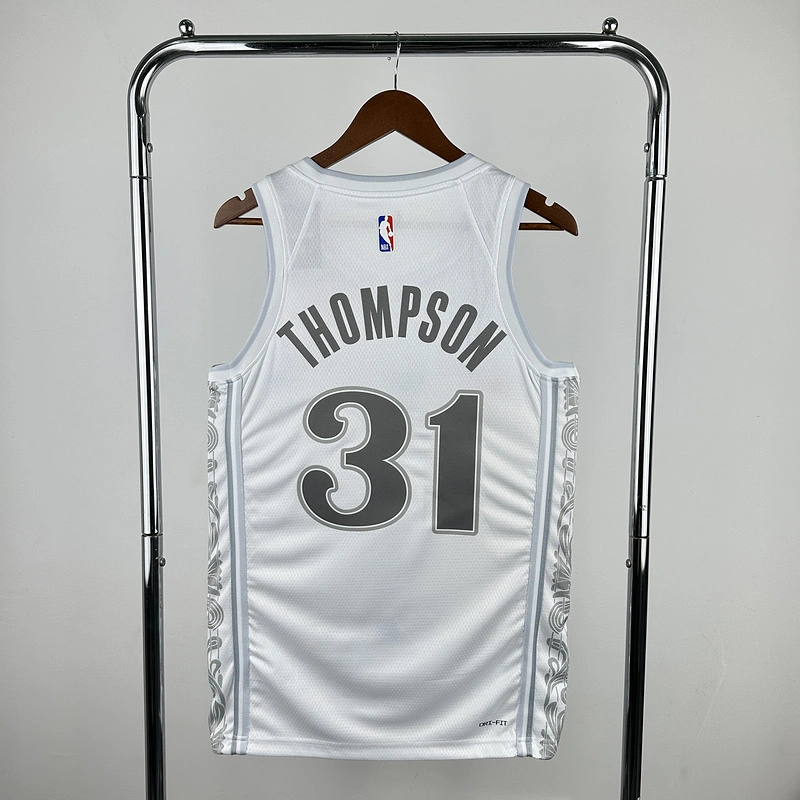 2025 NBA Dallas Mavericks 31 THOMPSON Basketball Jersey