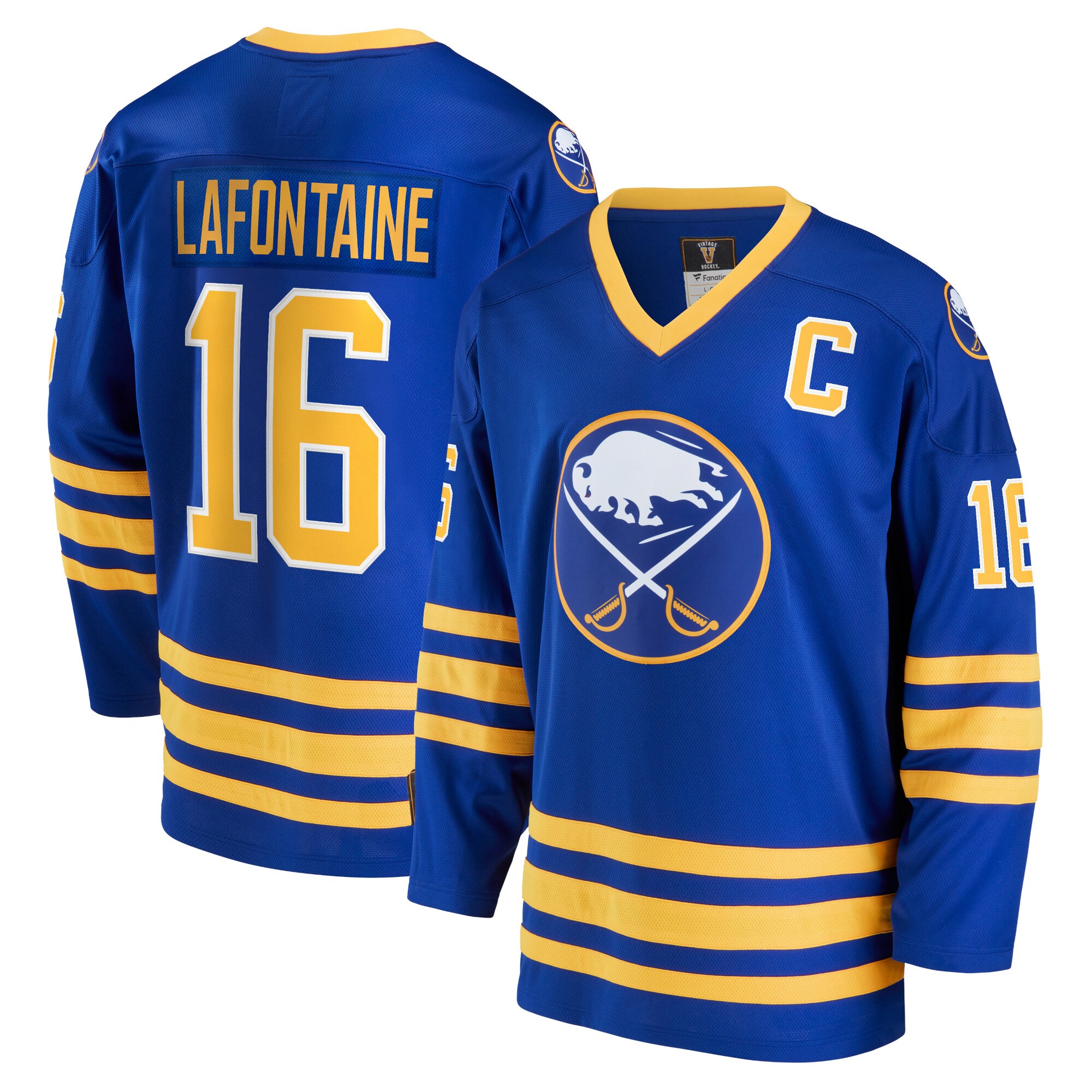 Pat LaFontaine Buffalo Sabres Fanatics Breakaway Retired Player Jersey – Royal