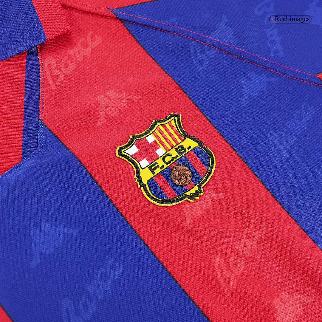 Guardiola #4 Barcelona 1996/97 Retro Home Soccer Jersey