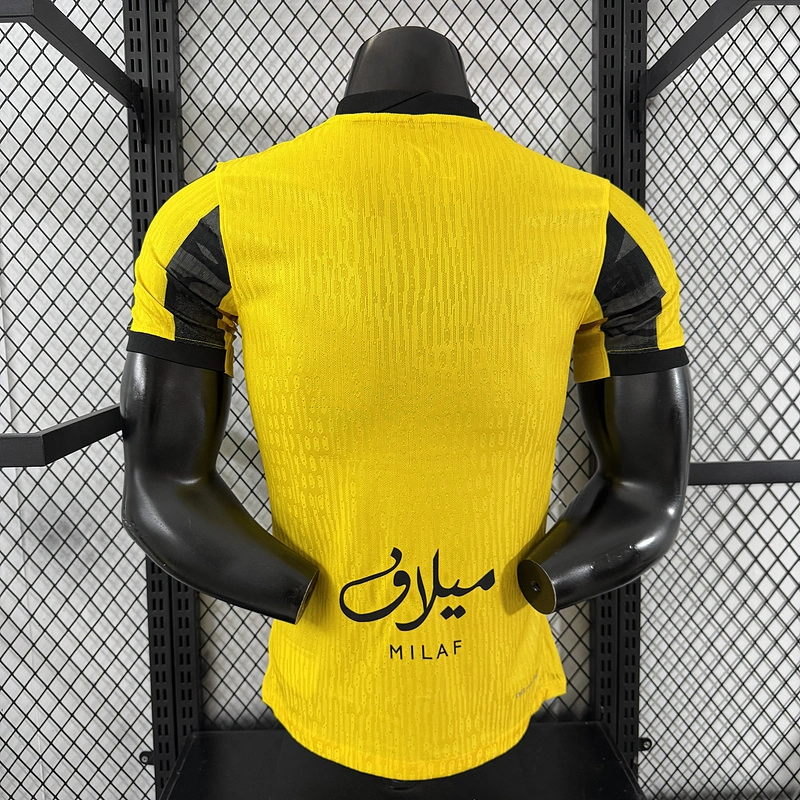 Player 2025-26 Jeddah United Al-Ittihad Home Football jersey Al Ittihad