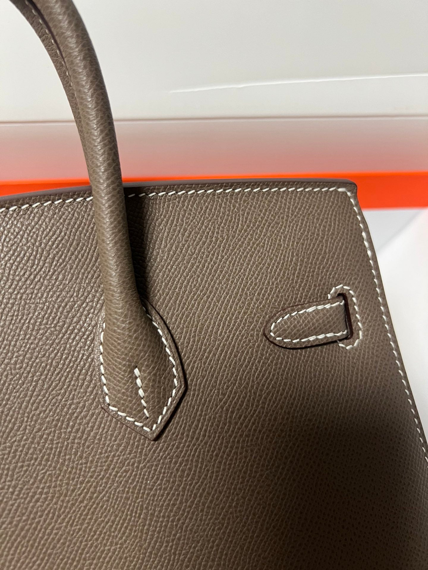 Hermes Birkin Sellier Vert De Gris Epsom Leather Gold Hardware