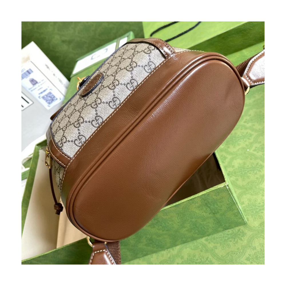 Gucci Backpack with Interlocking G in GG Supreme