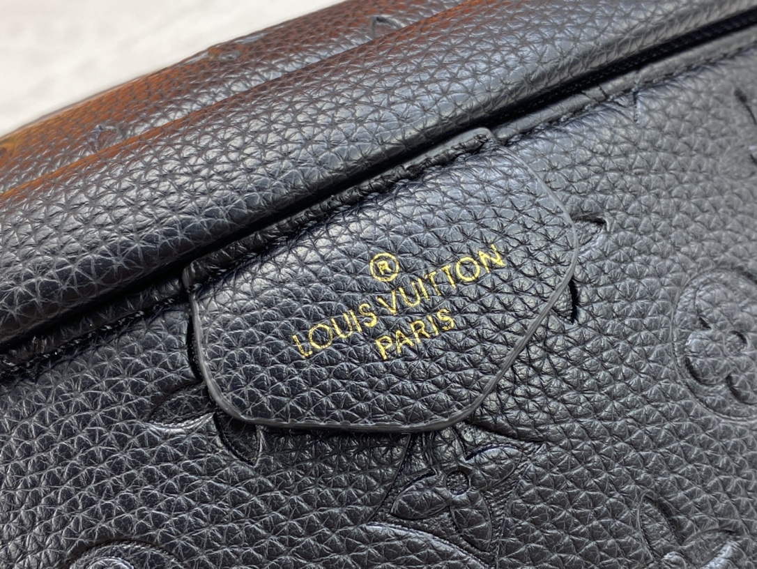 Louis Vuitton Monogram Empreinte Black Bumbag M44812