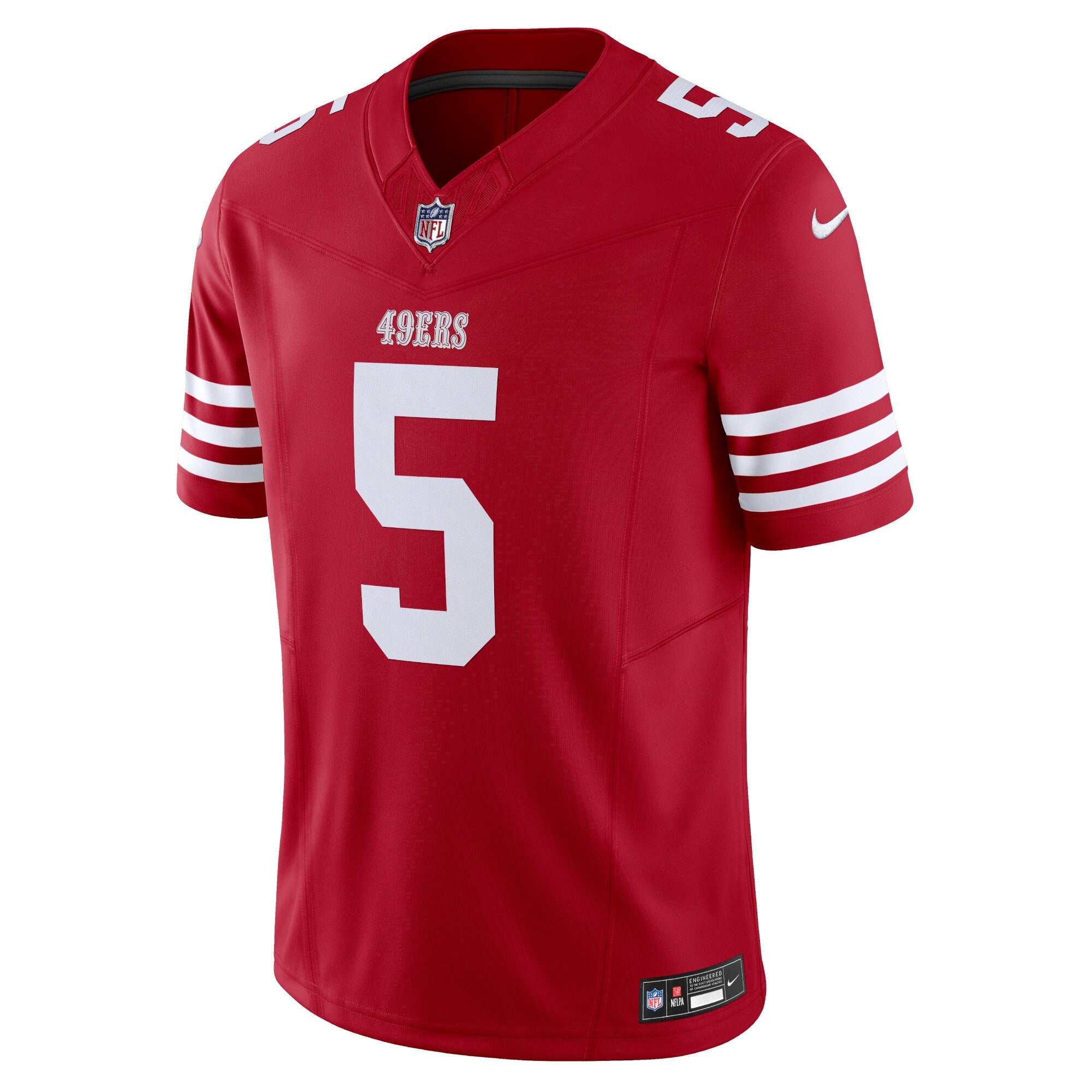 Trey Lance San Francisco 49ers Nike Vapor F.U.S.E. Limited Jersey - Scarlet