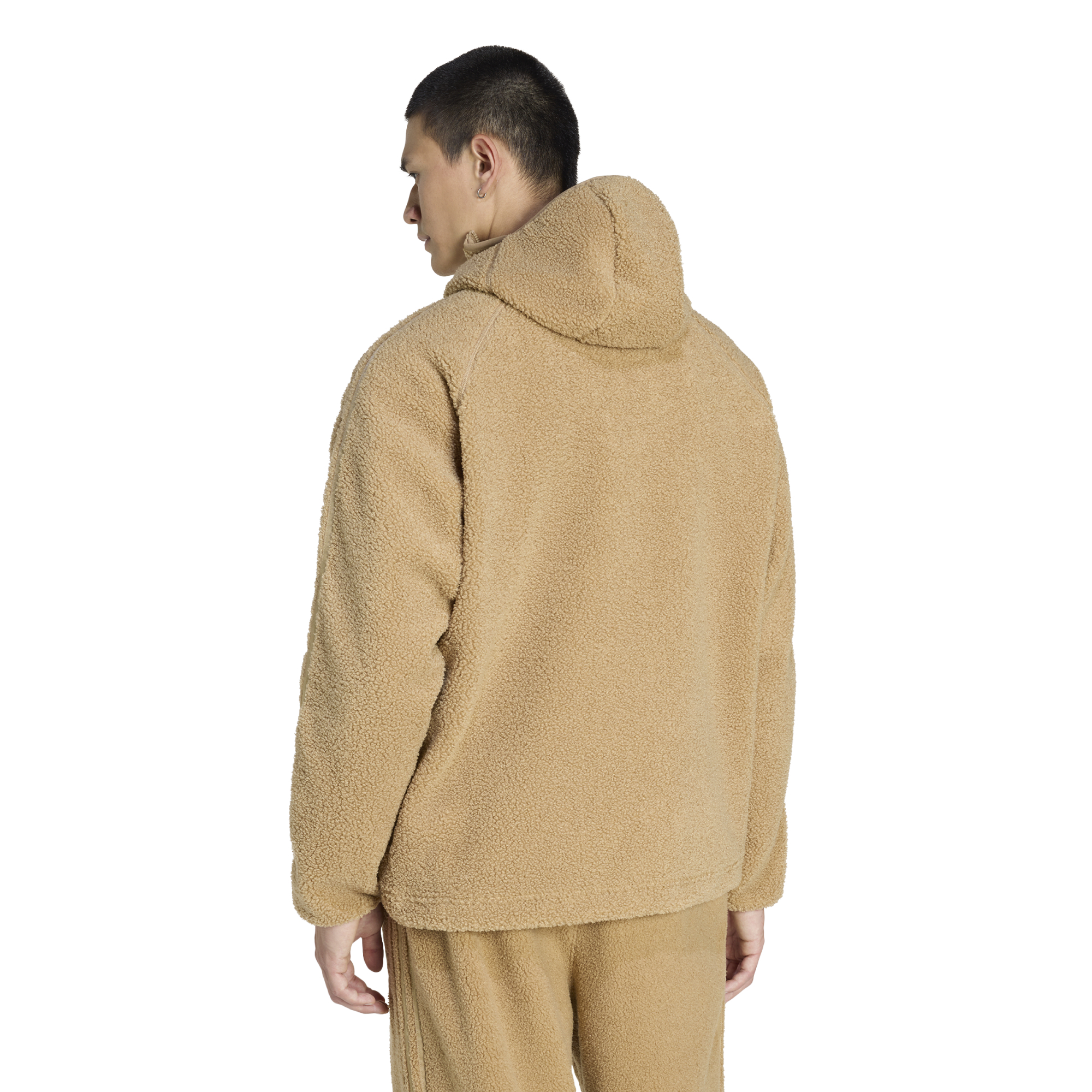 adidas Borg Fleece Quarter-Zip Hoodie