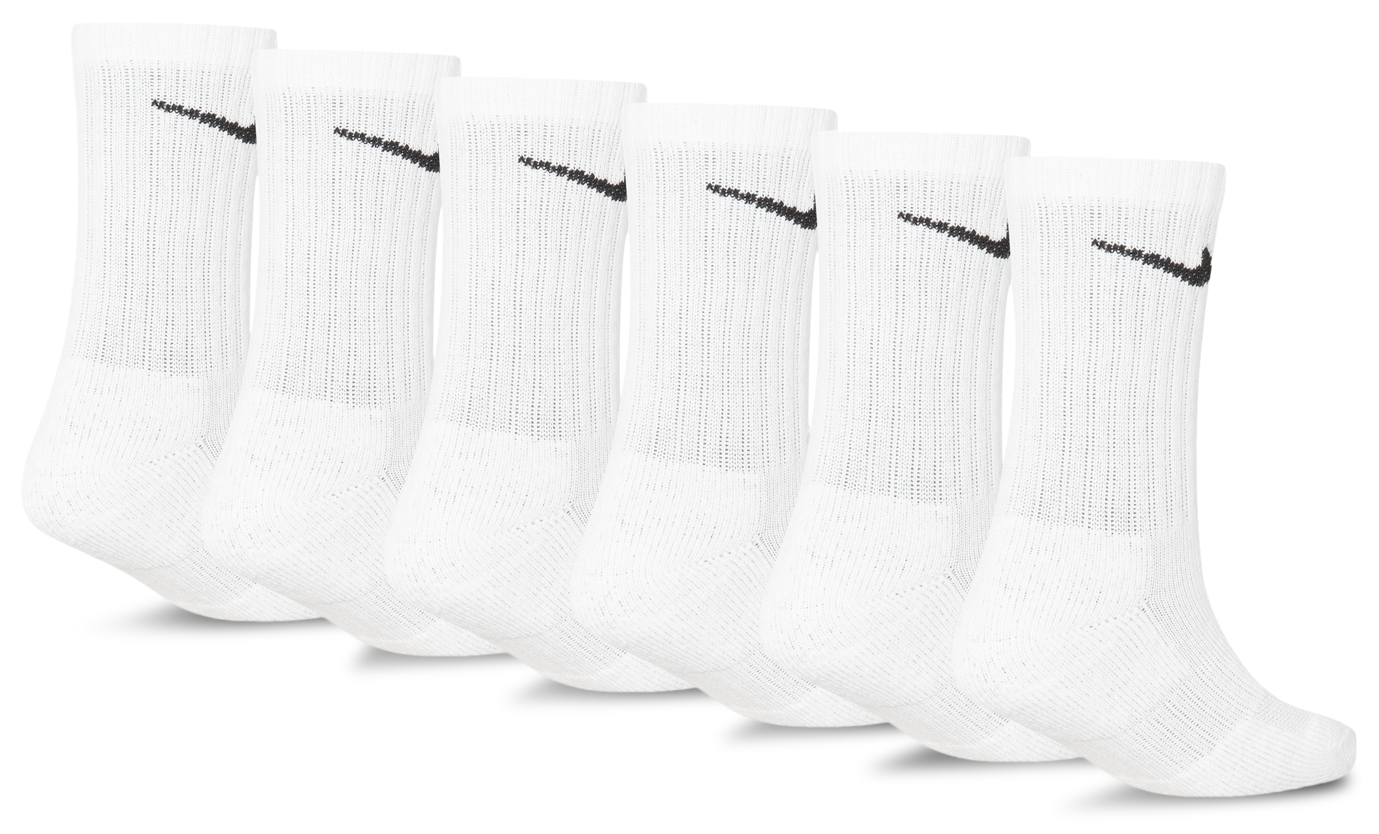 Nike 6 Pack Dri-FIT Performance Basic Crew Socks