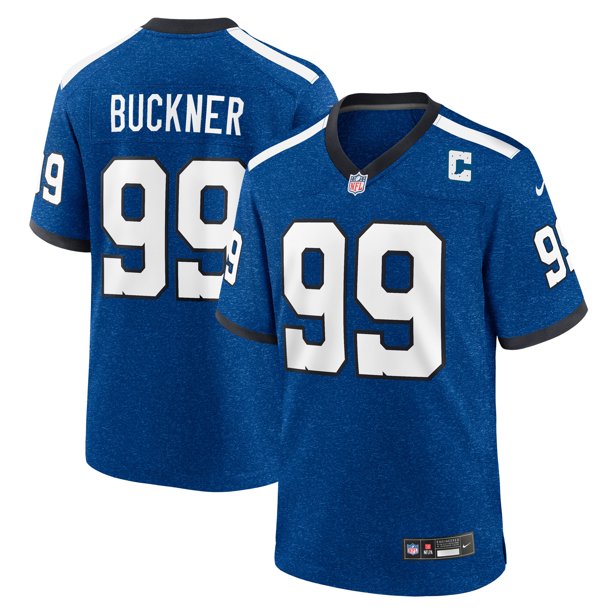 DeForest Buckner Indianapolis Colts Nike Indiana Nights Alternate Game Jersey - Royal