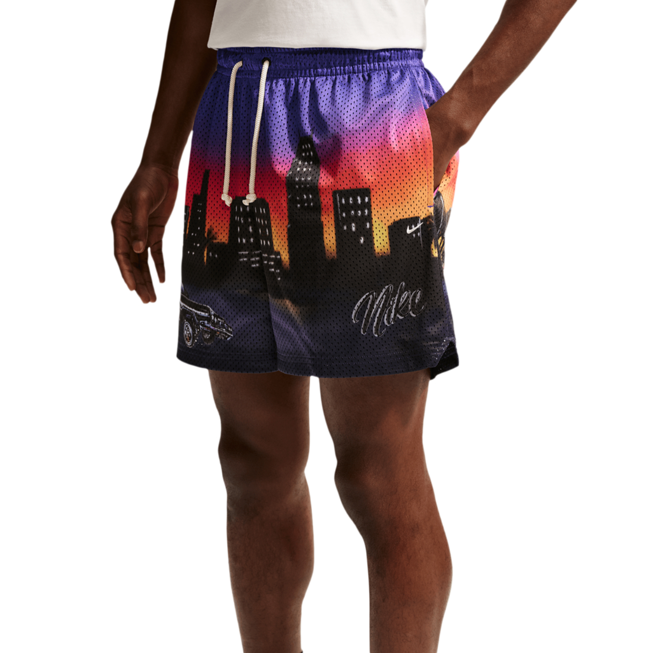 Nike Guava Dri-FIT Practice Mesh 5" Shorts