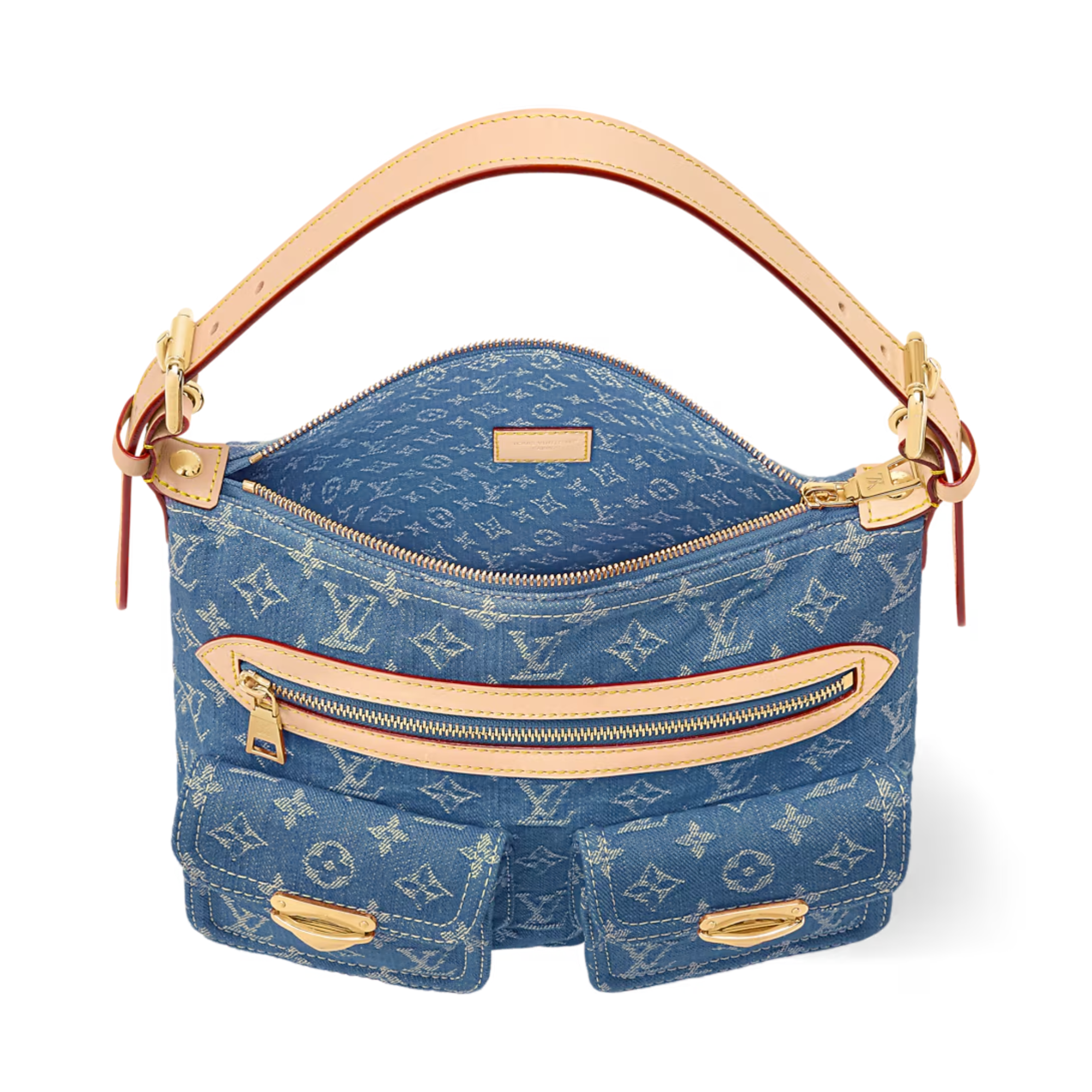 Louis Vuitton Baggy Bleu Denim M27329 30cm/11.8 in
