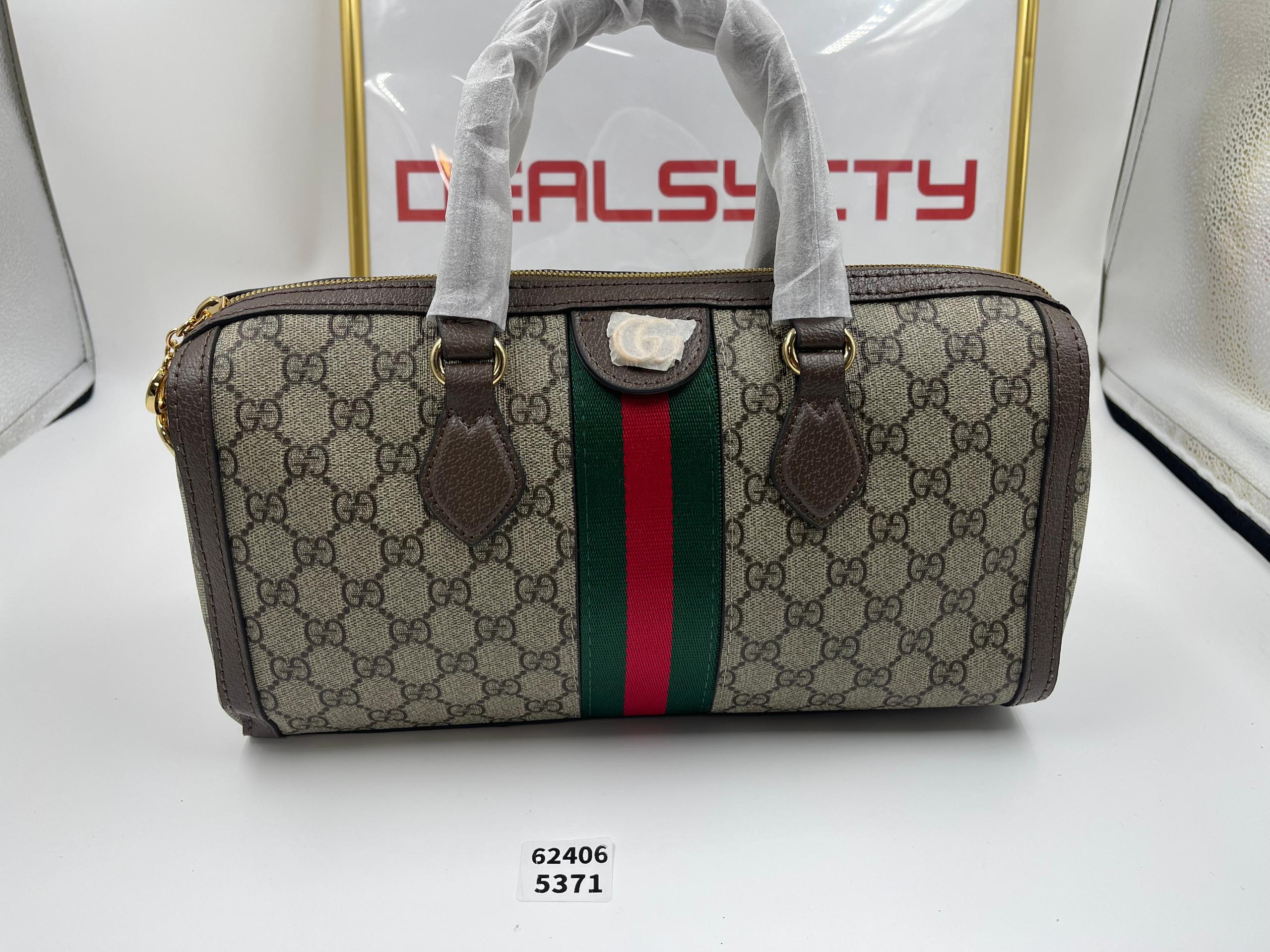 Gucci Ophidia GG Canvas Medium Top Handle Shoulder Bag 32cm/12.6in
