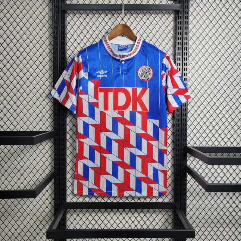Retro 1990 Ajax Away Football jersey retro