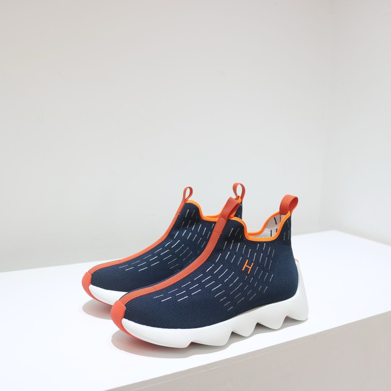 HERMES ECLAIR SNEAKER DARK BLUE