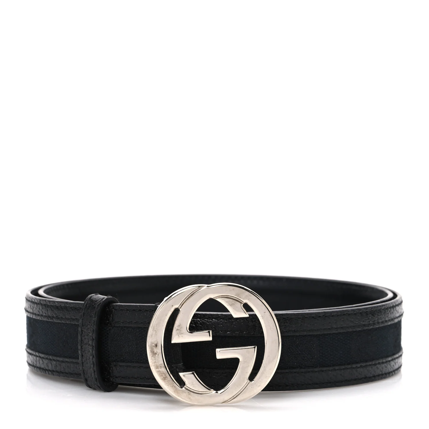 Monogram Interlocking G Belt 85 34 Black