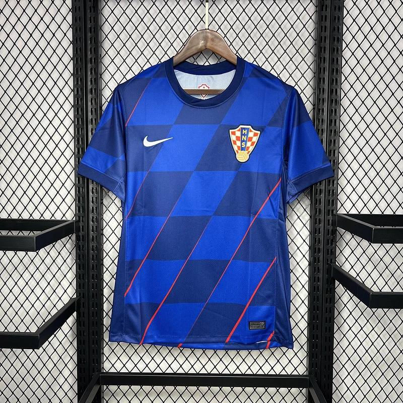 2024-25 Croatia Euro Away Football jersey