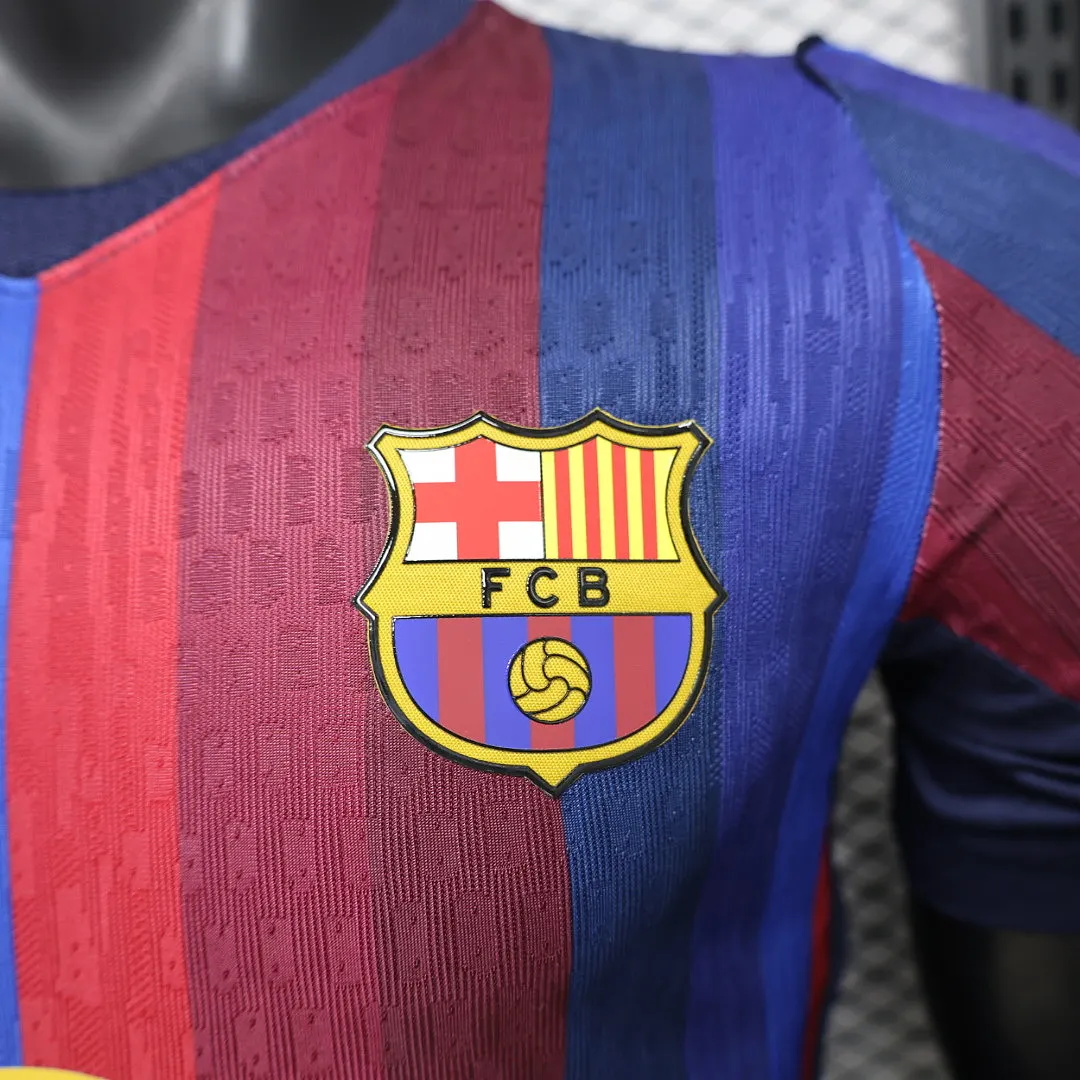 2026/27 La Liga Barcelona Team Home Football Jersey Player Version - JerseyFun