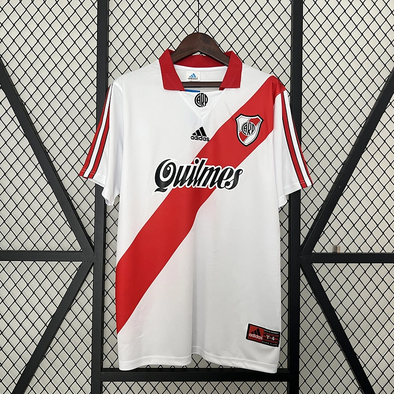 Retro 1998-99 River Plate Home football jersey retro