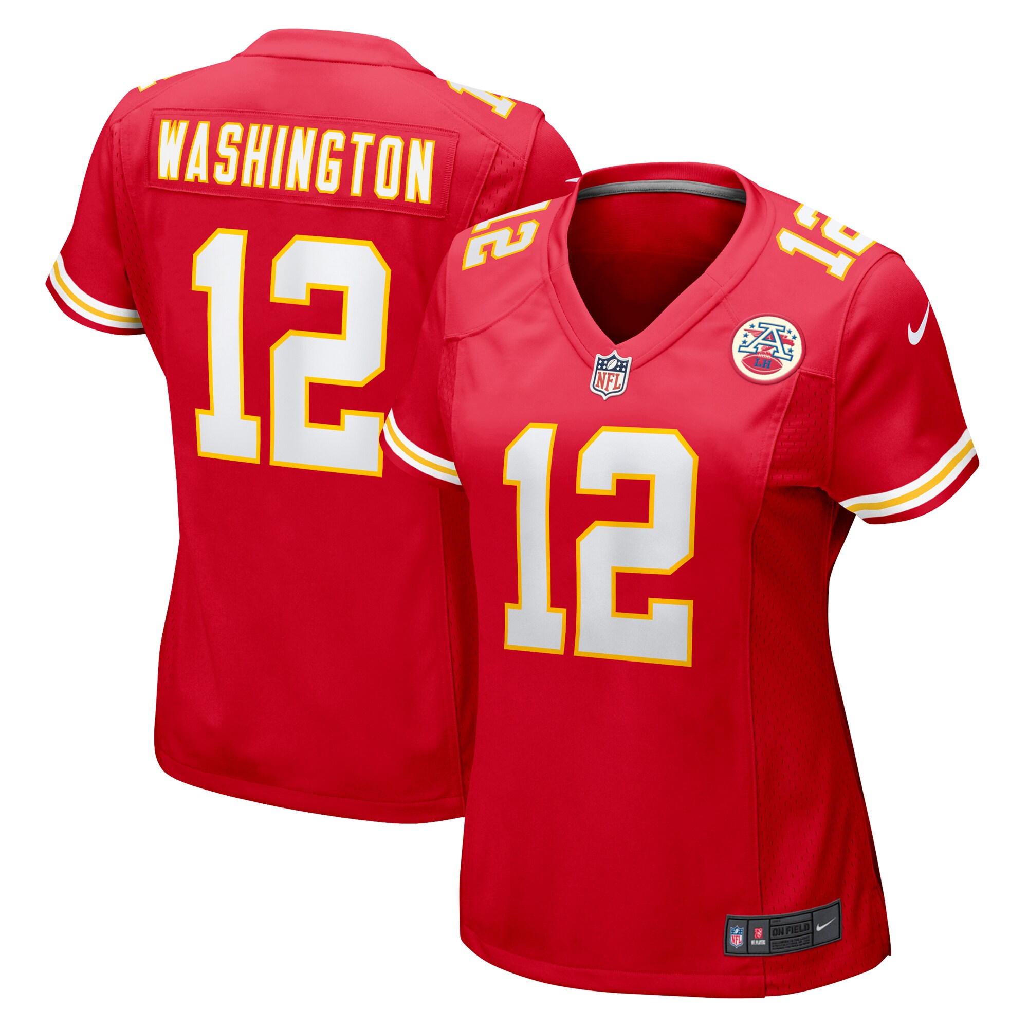 Montrell Washington Kansas City Chiefs Nike Women's Team Game Jersey -  Red
