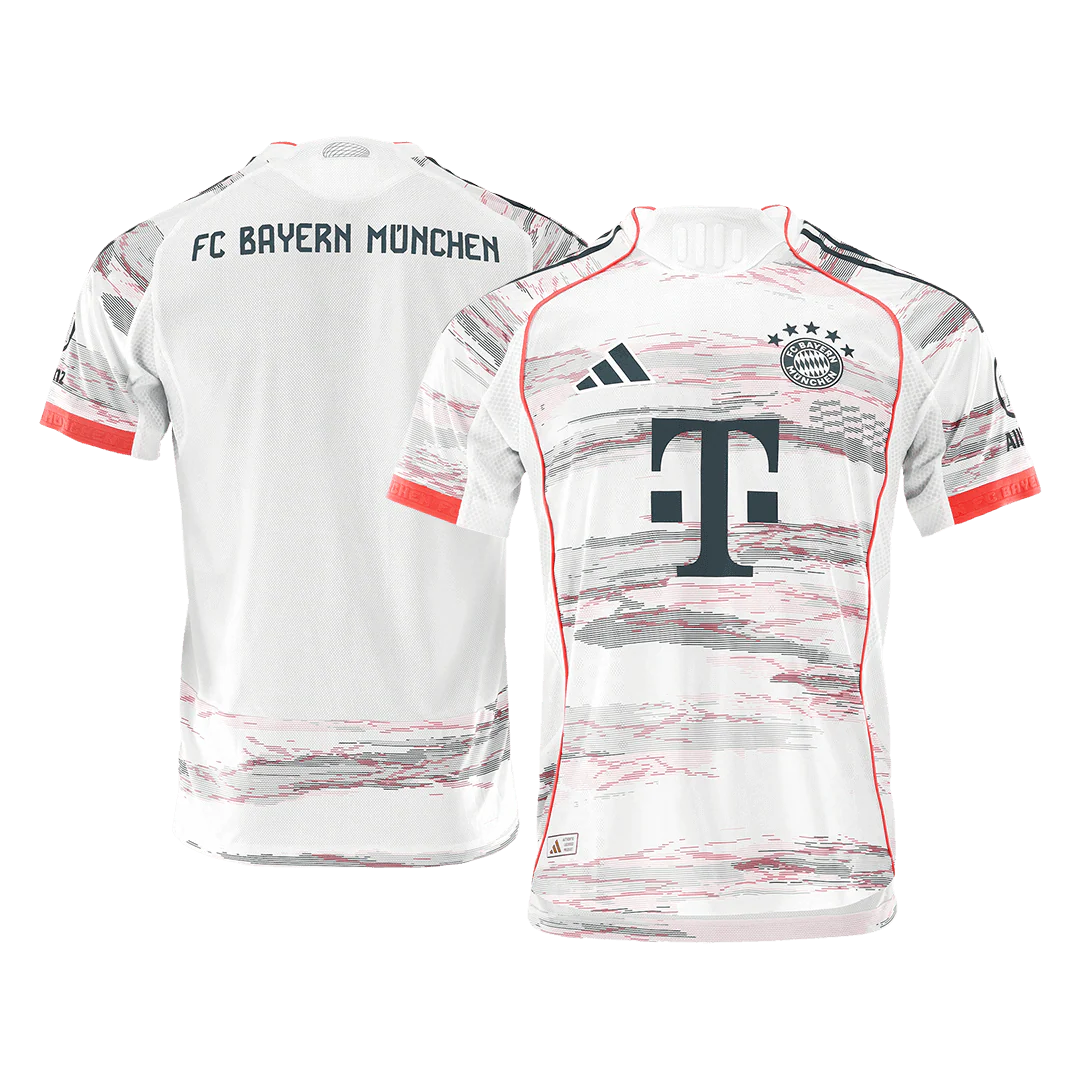Bayern Munich Away Player Version Soccer Jersey 2025/26 White