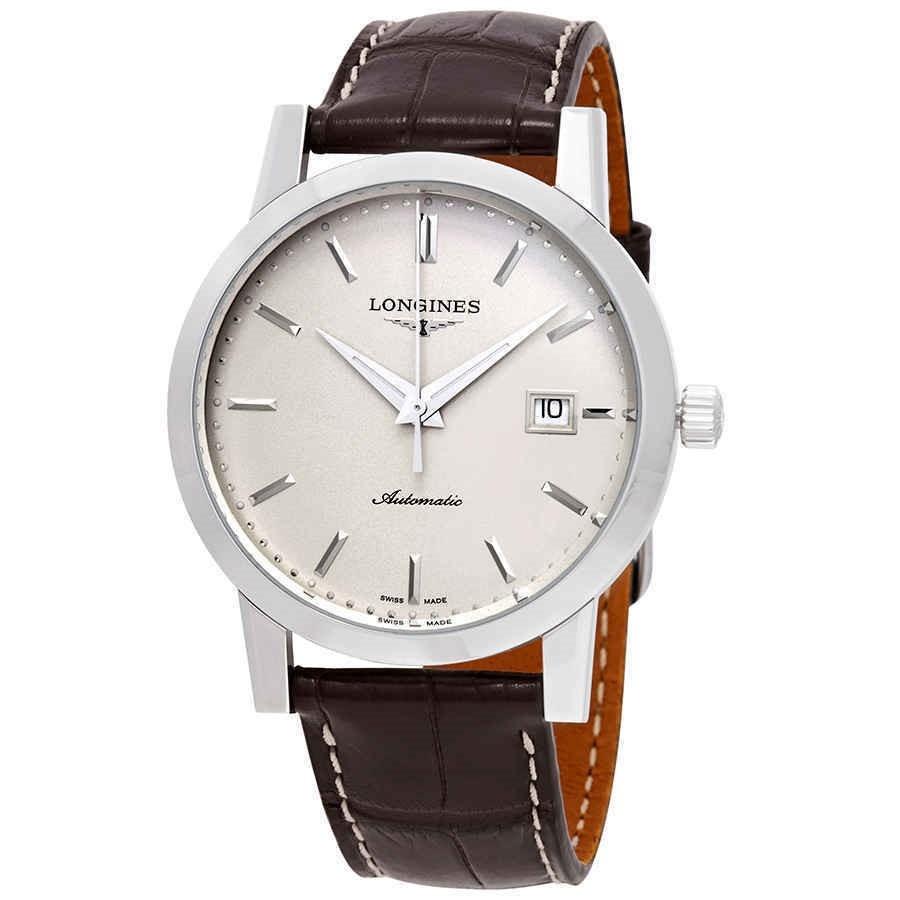 【Super Clone】Longines Men's L48254922 Heritage  Brown Leather Watch