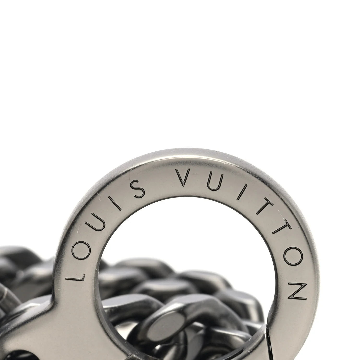 Ruthenium Vuitton Chain Belt