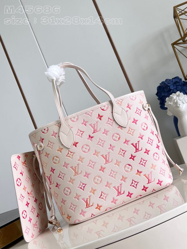 Louis Vuitton M47080 Neverfull MM Sunrise Aquarelle