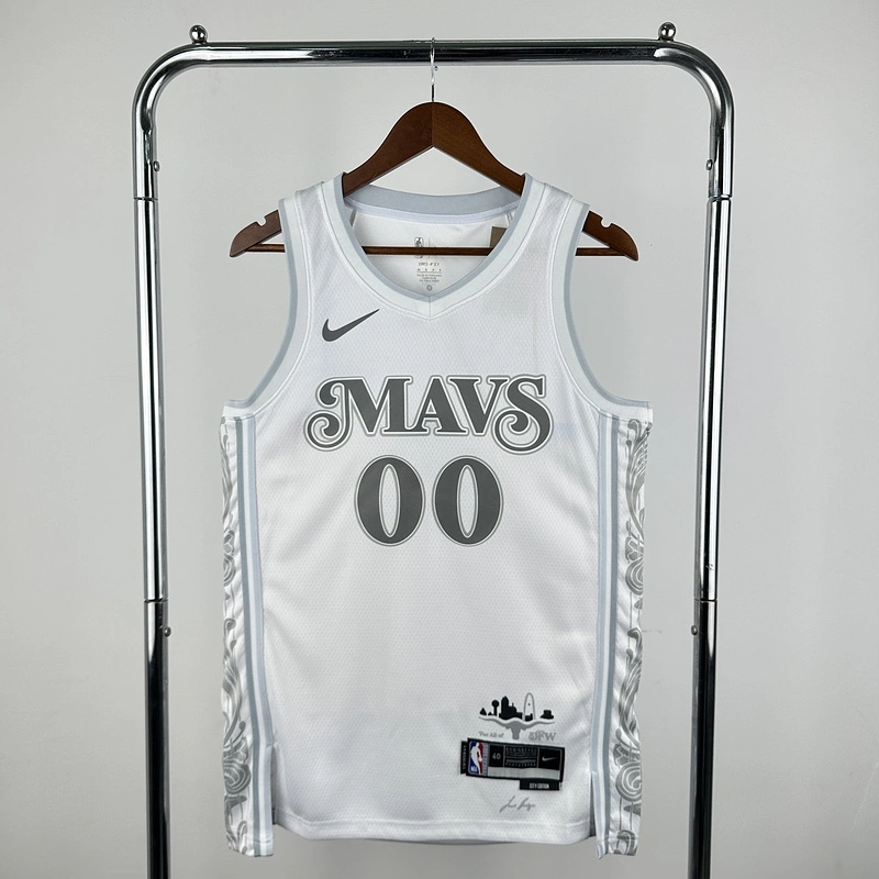 2025 NBA Dallas Mavericks 00 CHRISTIE Basketball Jersey
