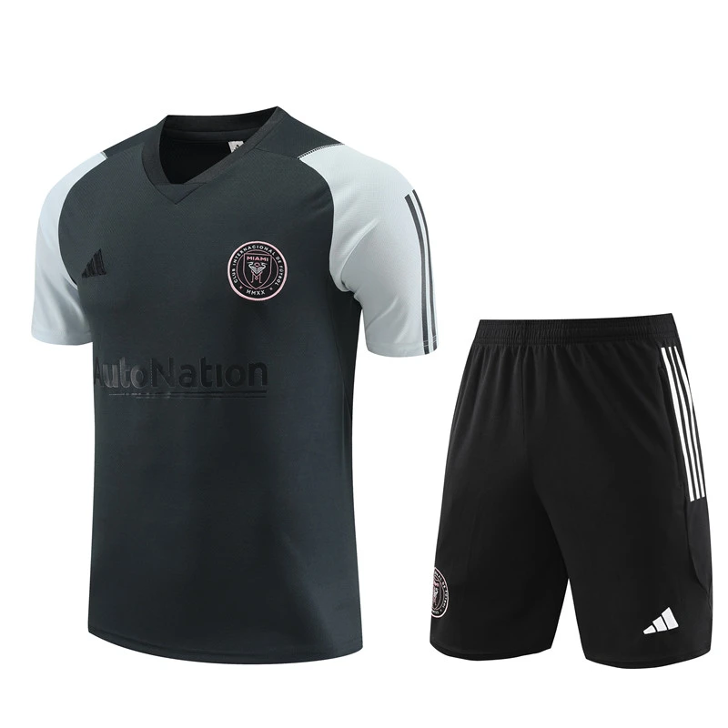 23-24 Short Sleeve Training Jersey Inter Miami Dark Gray