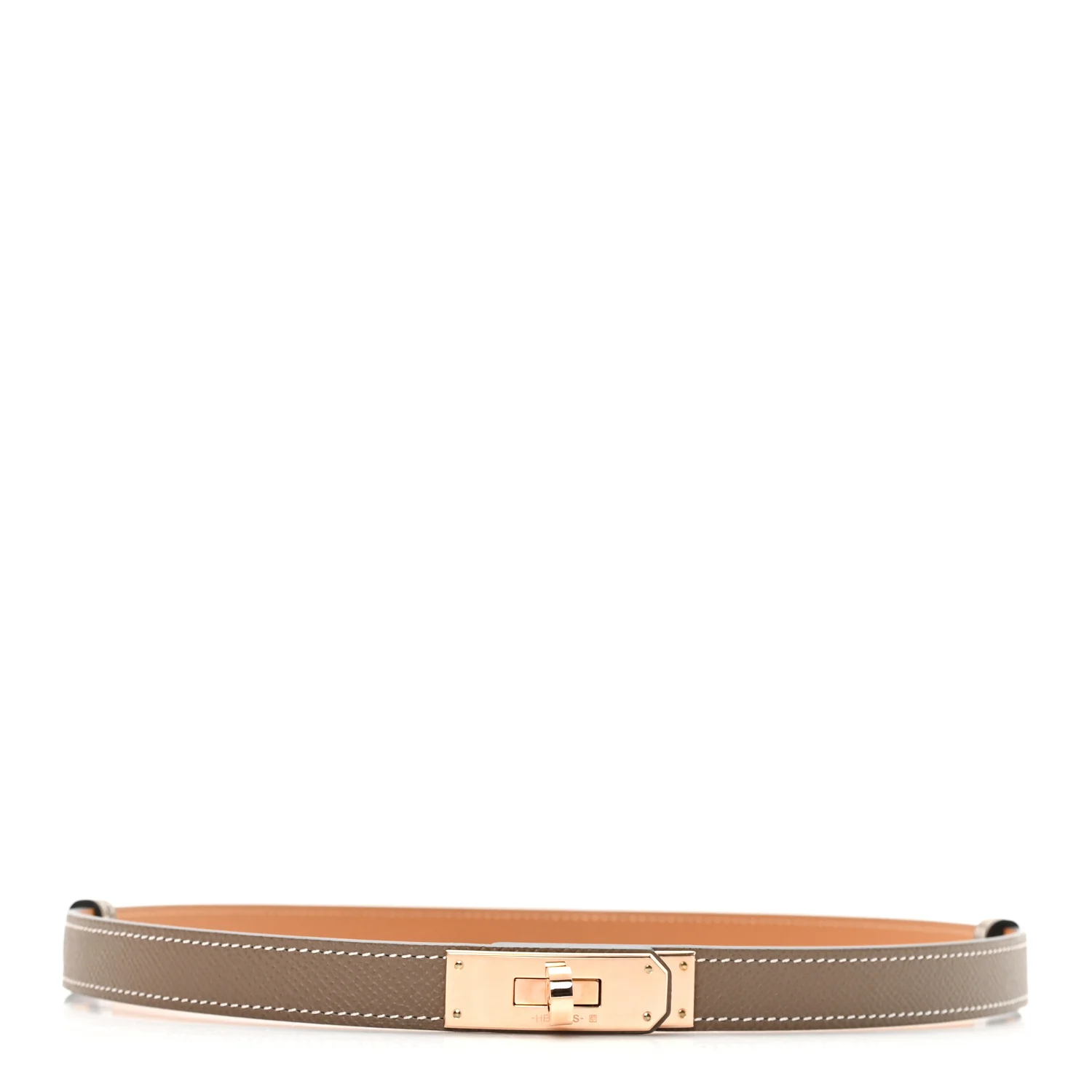 Epsom Kelly Belt Etoupe