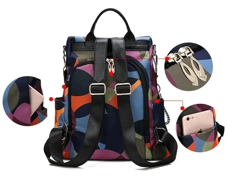 (50% OFF &BUY 2+ TO GET 15-25% OFF ) Cool Retro Multi-Functional Backpack