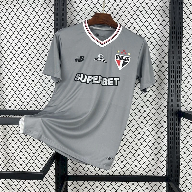 2025-26 São Paulo Special Edition Grey Football Jersey