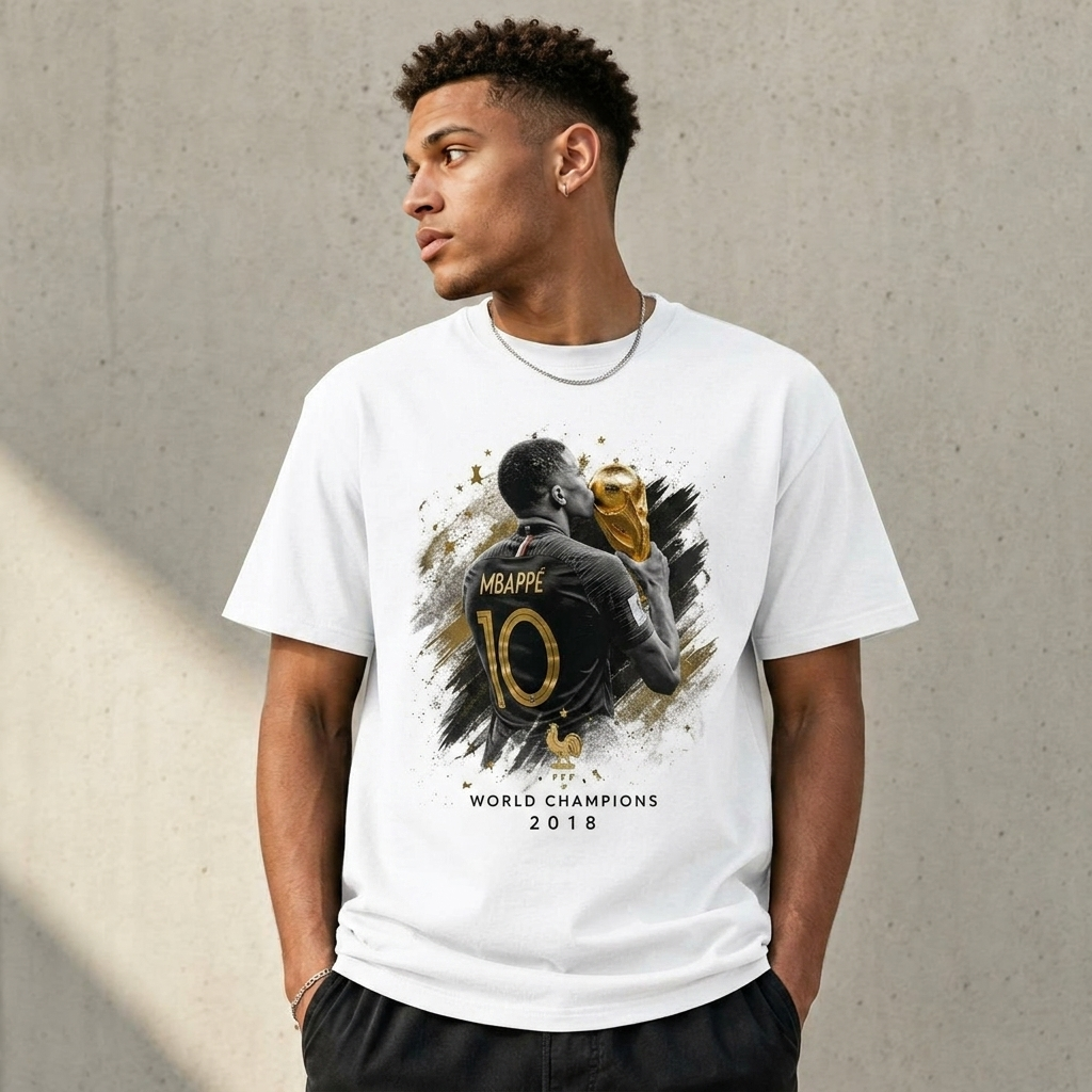 Kylian Mbappé Unisex T-Shirt – Limited-Time Offer – Hot Seller