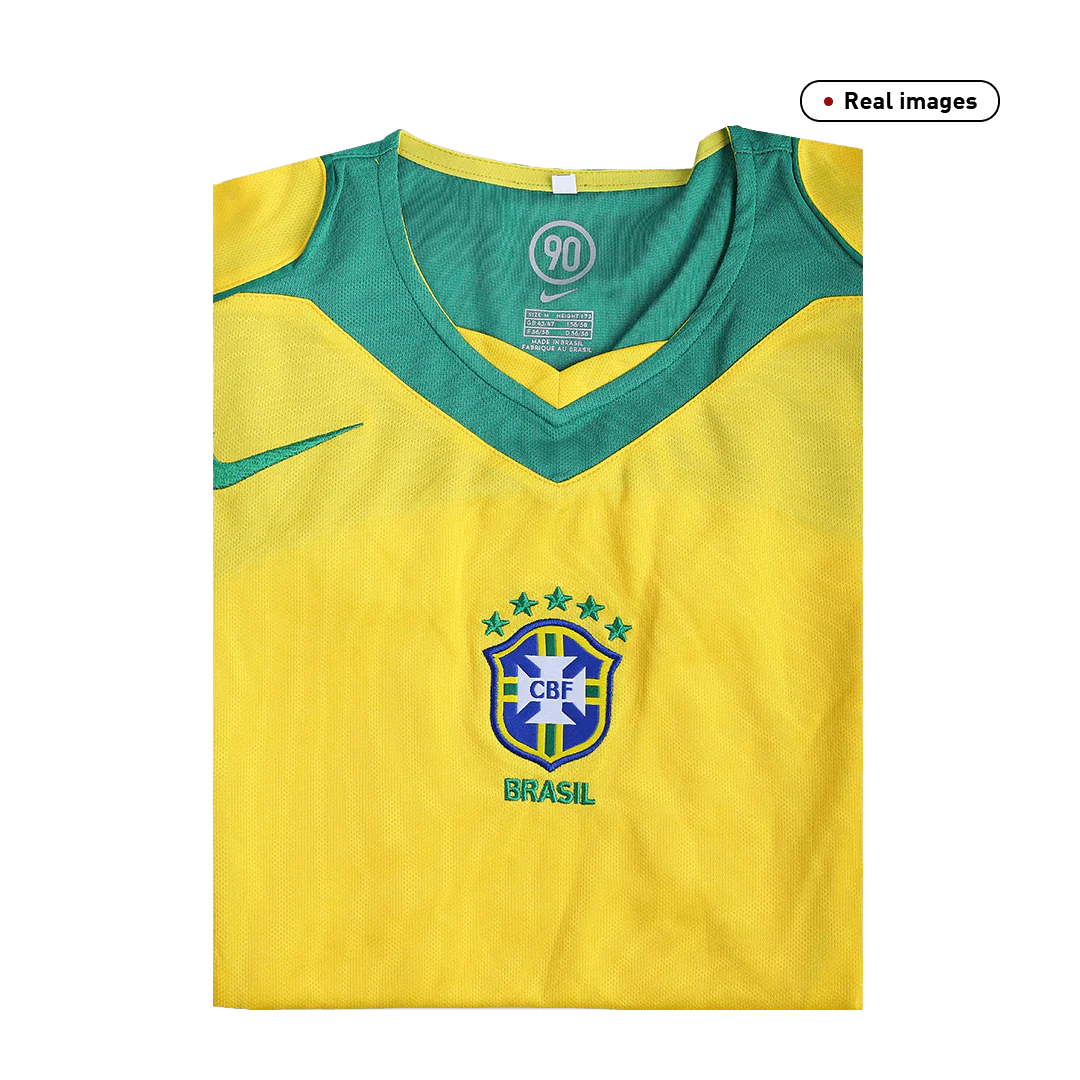 Brazil 2004 Home Retro Football Jersey