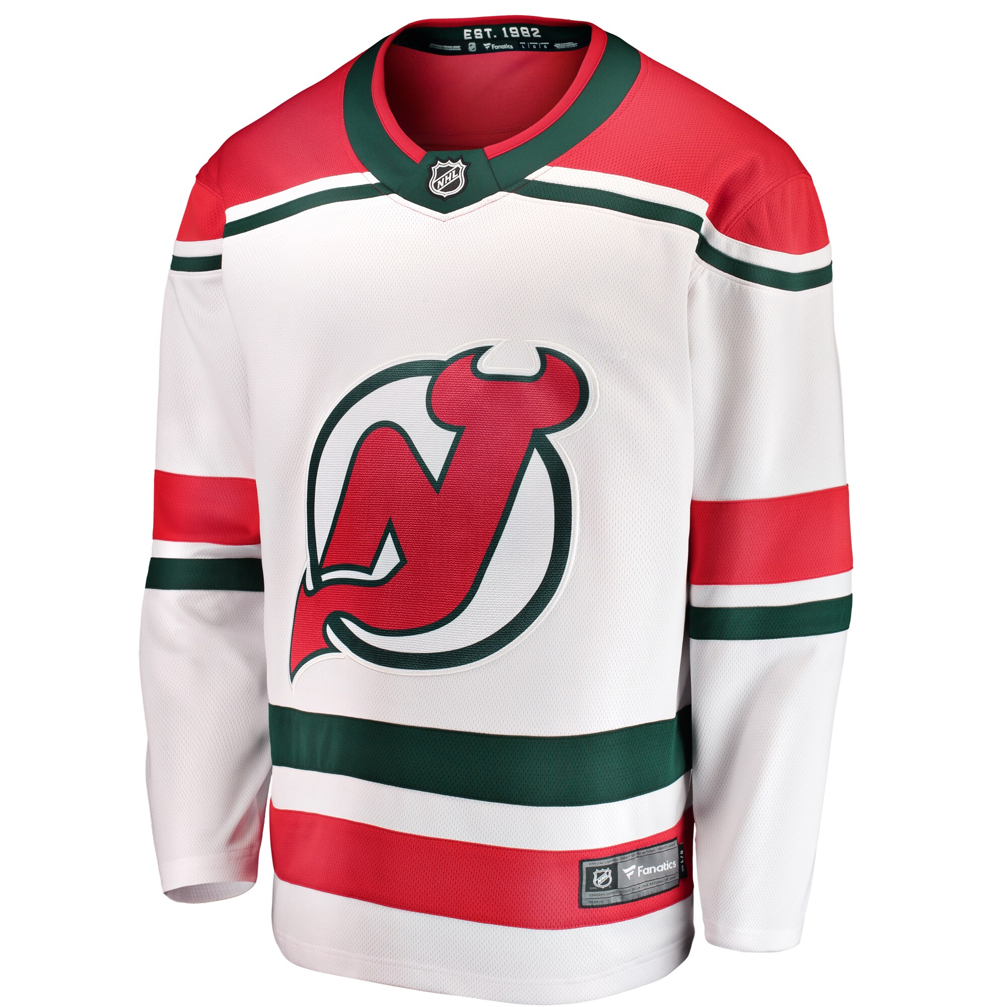 New Jersey Devils Fanatics Alternate Breakaway Jersey – White