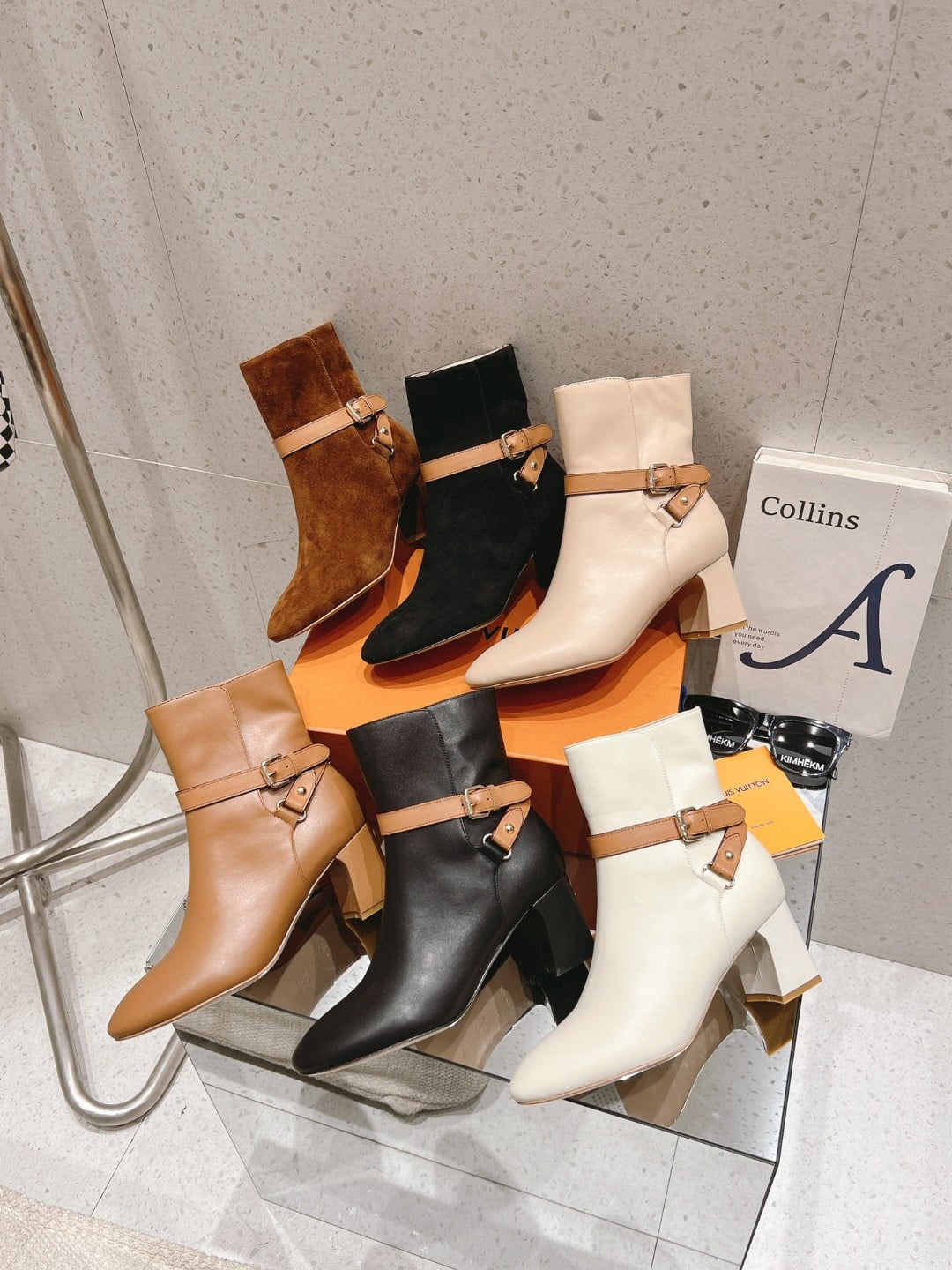 Louis Vuitton Parisienne Ankle Boot White