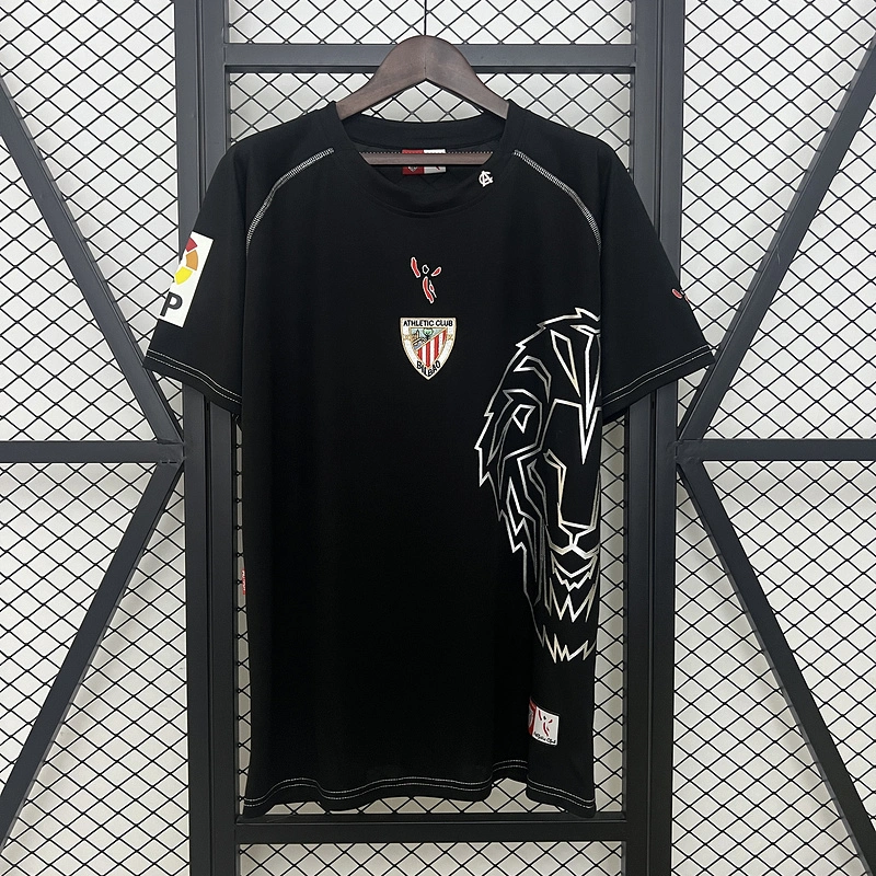 Retro 2005-08 Athletic Bilbao Black Football jersey