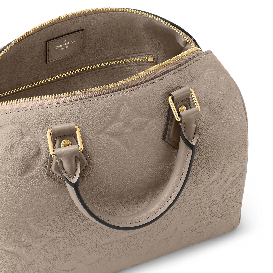 Louis Vuitton Speedy Bandoulière 25 Monogram Empreinte Tourterelle 25cm M59273