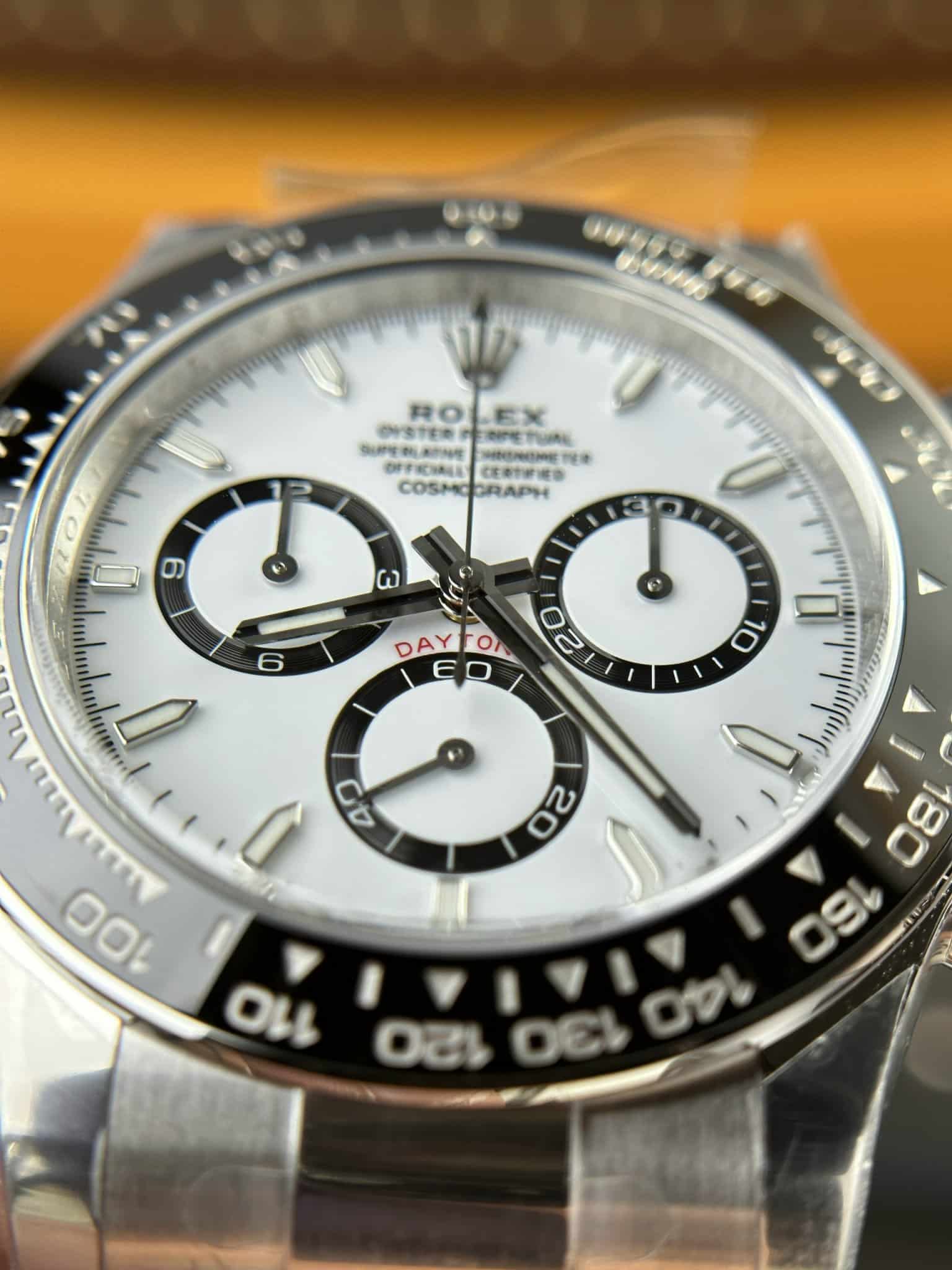 Rolex Daytona “Panda” 40 mm White Dial 126500LN