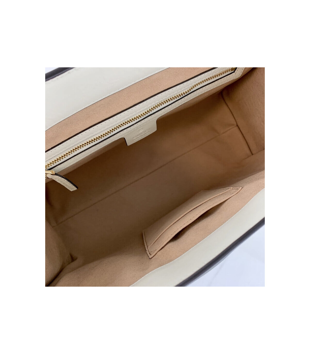 Gucci Padlock Medium GG Shoulder Bag White