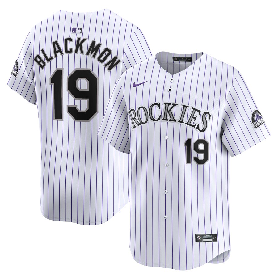 Charlie Blackmon Colorado Rockies Home Limited Player Jersey White