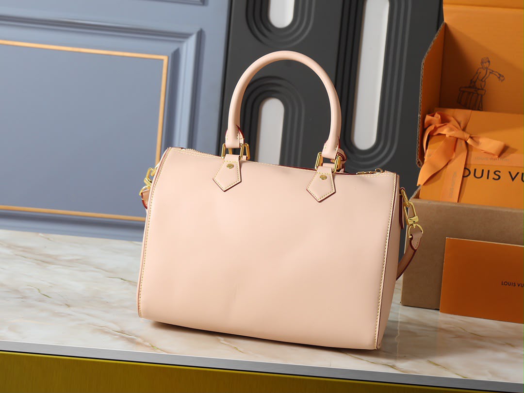 Louis Vuitton Speedy Soft 30 Bag Beige 35cm M27387