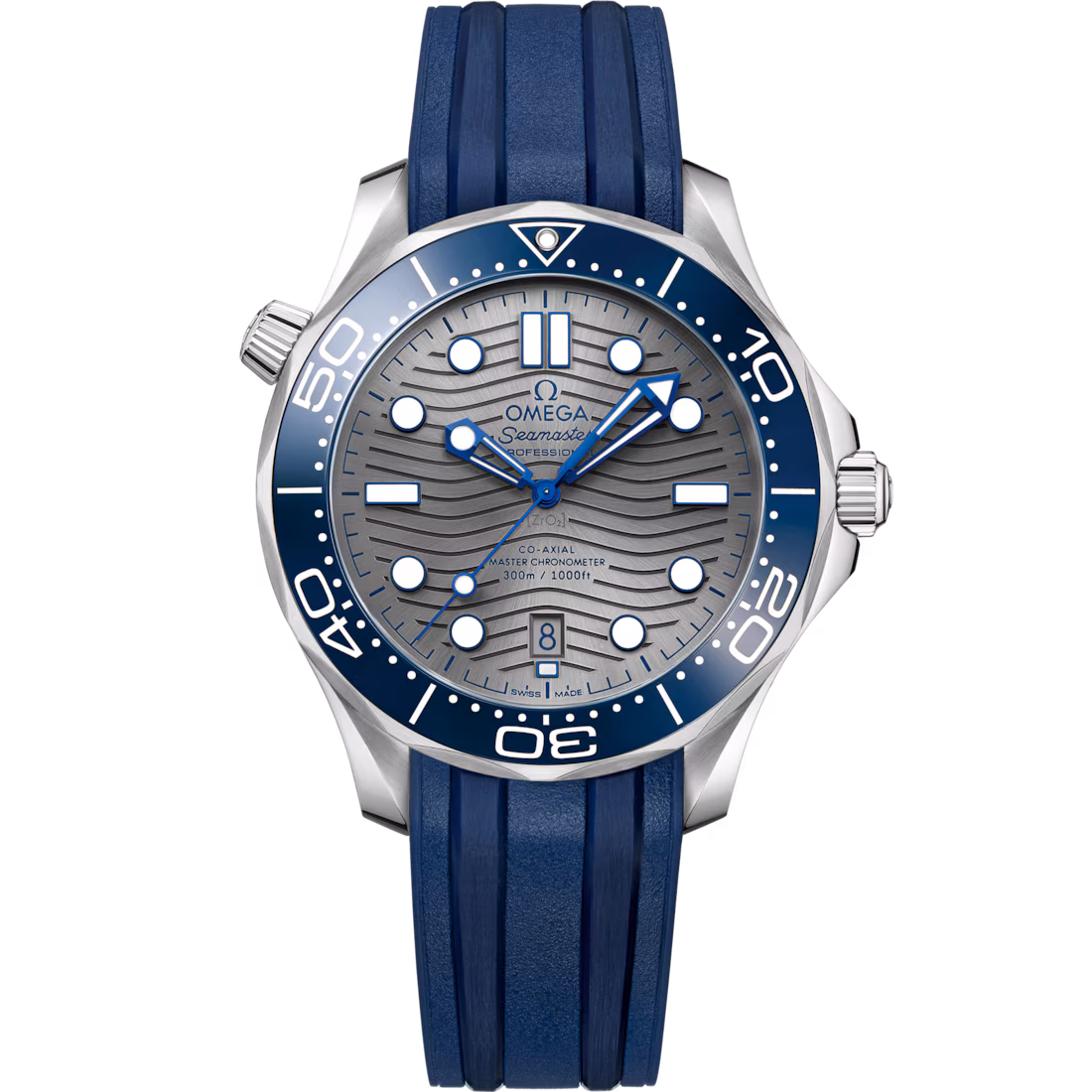 Omega Seamaster Diver 300M 42mm Grey Dial Stainless Steel Strap 210.32.42.20.06.001