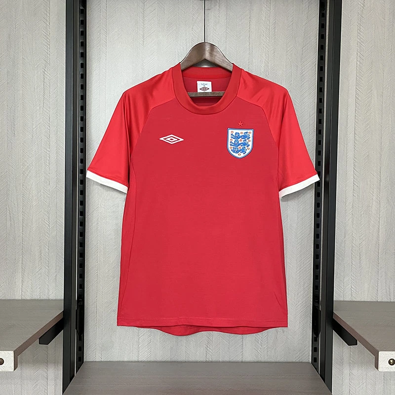 retro 2010 England Away football jersey retro