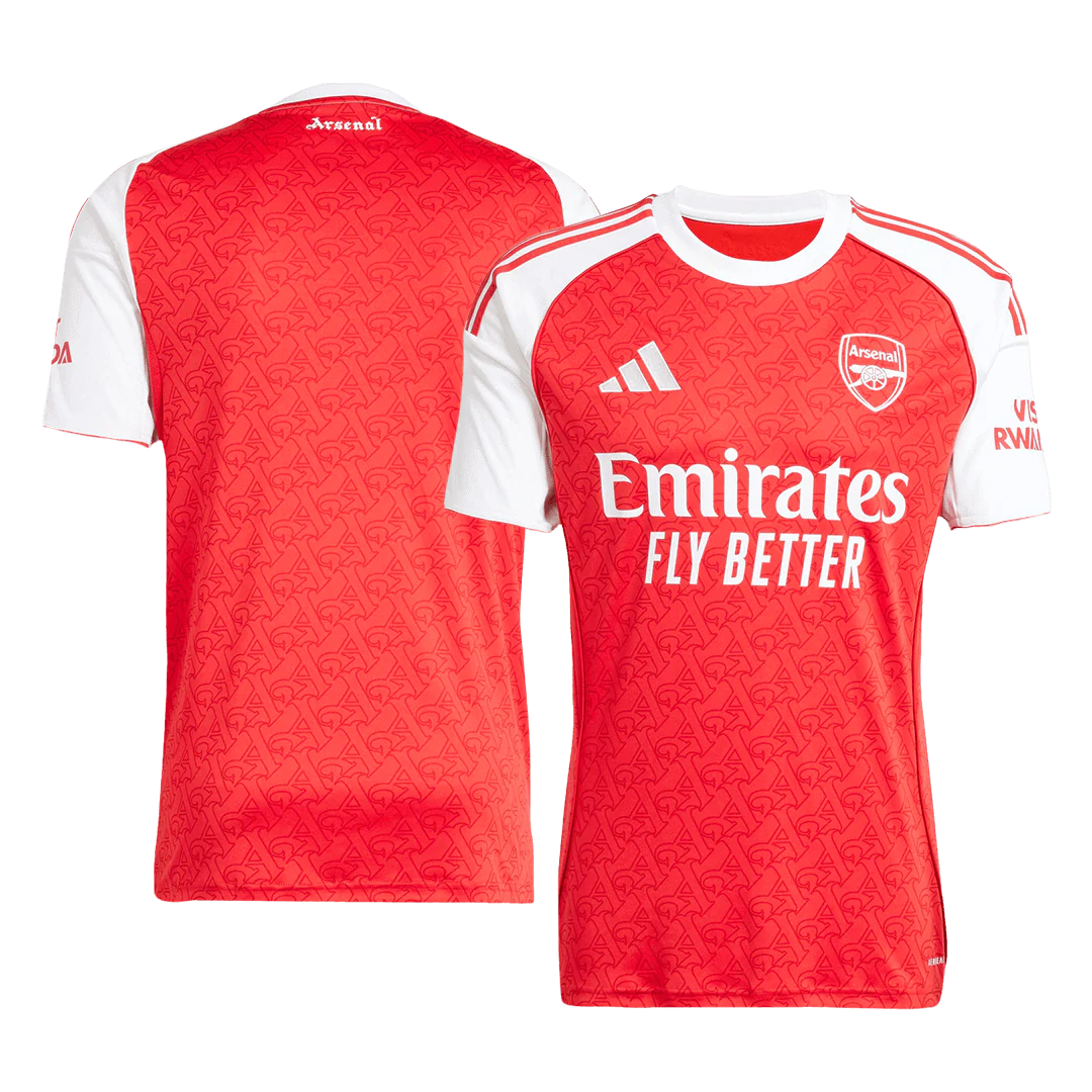 Arsenal Home Soccer Jersey 2025/26 Red
