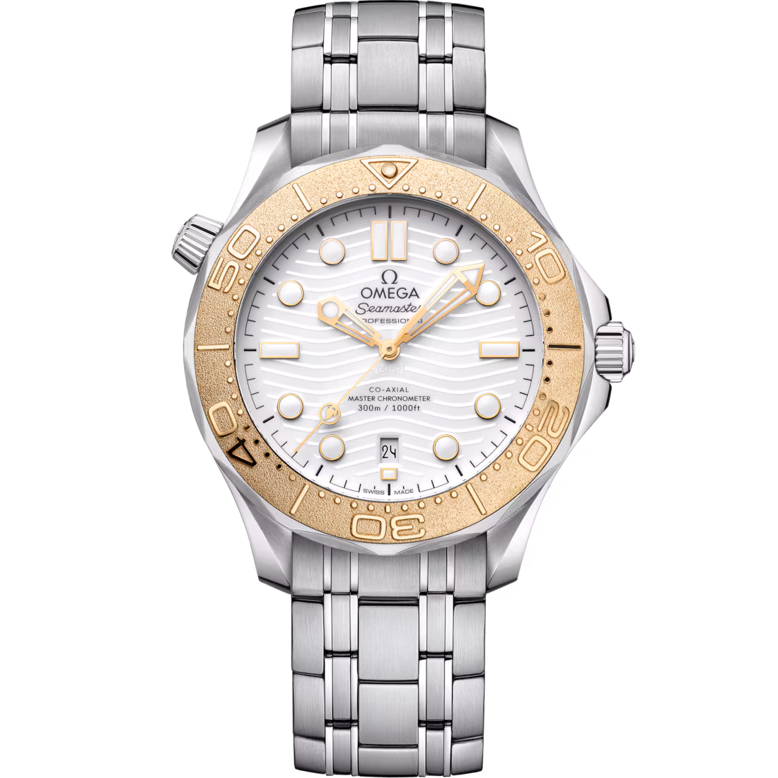 Omega Seamaster Diver 300M 42mm White Dial Stainless Steel Bracelet 522.21.42.20.04.001