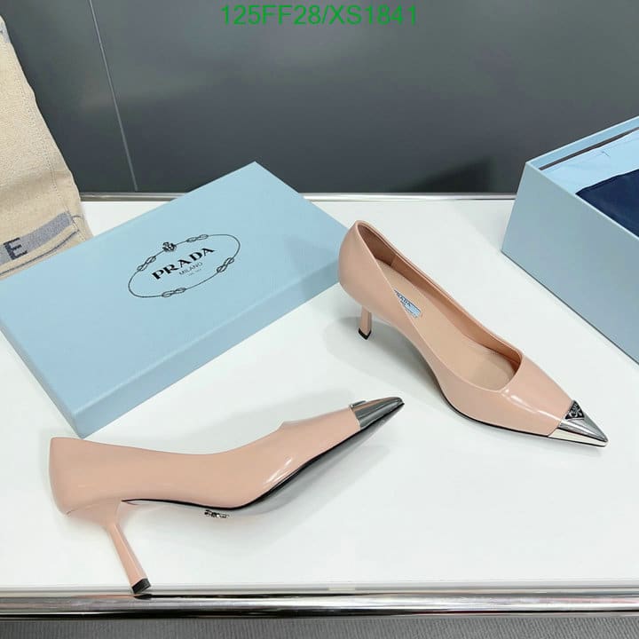 Prada Brushed Leather Pumps Pink
