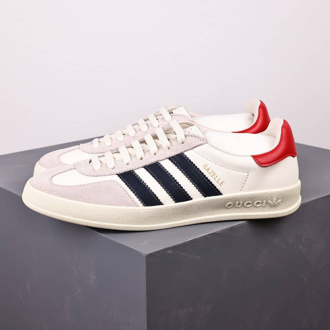 Gucci X Adidas Gazelle Sneaker In White 707861 Utt10 9060
