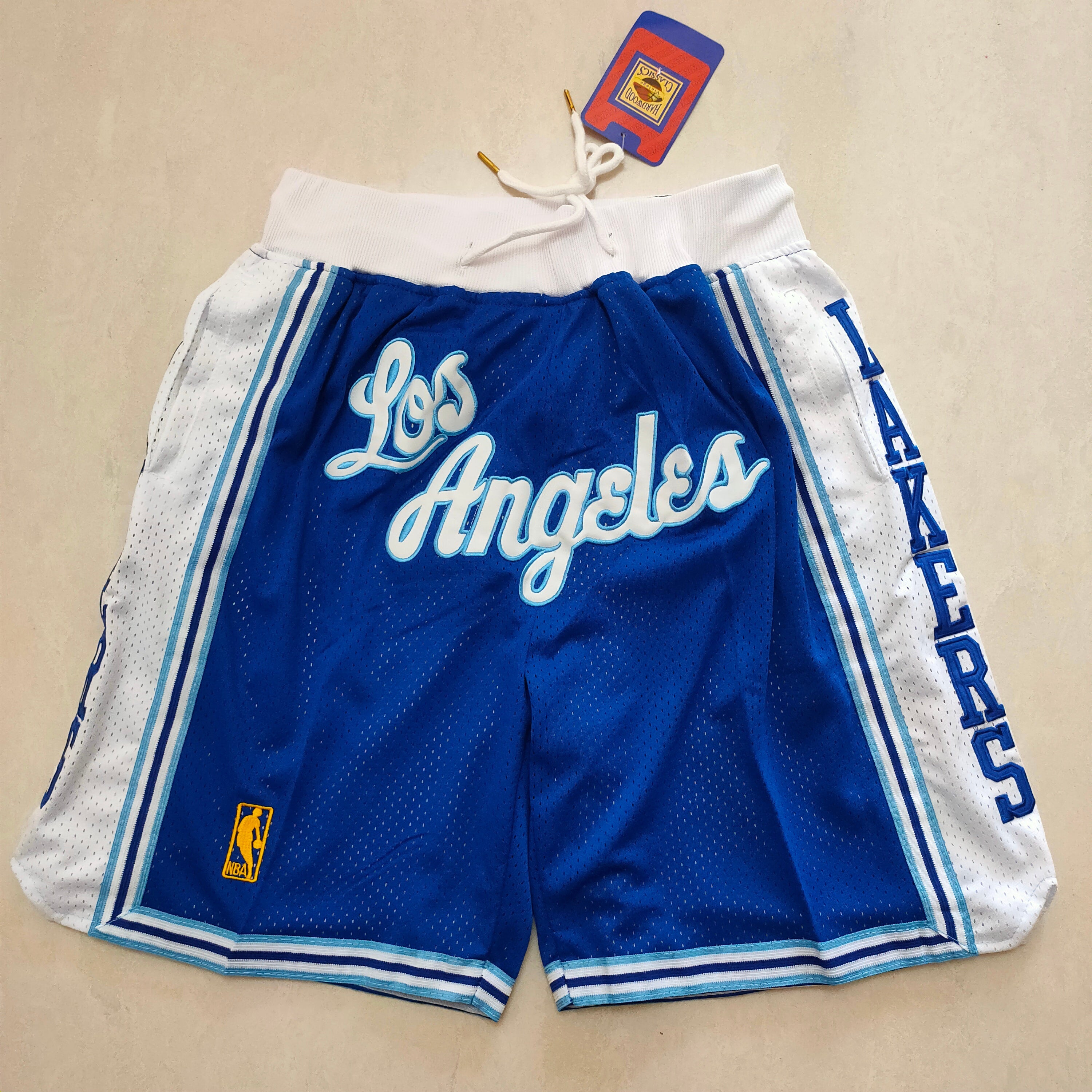 Los Angeles Lakers blue pocket pants