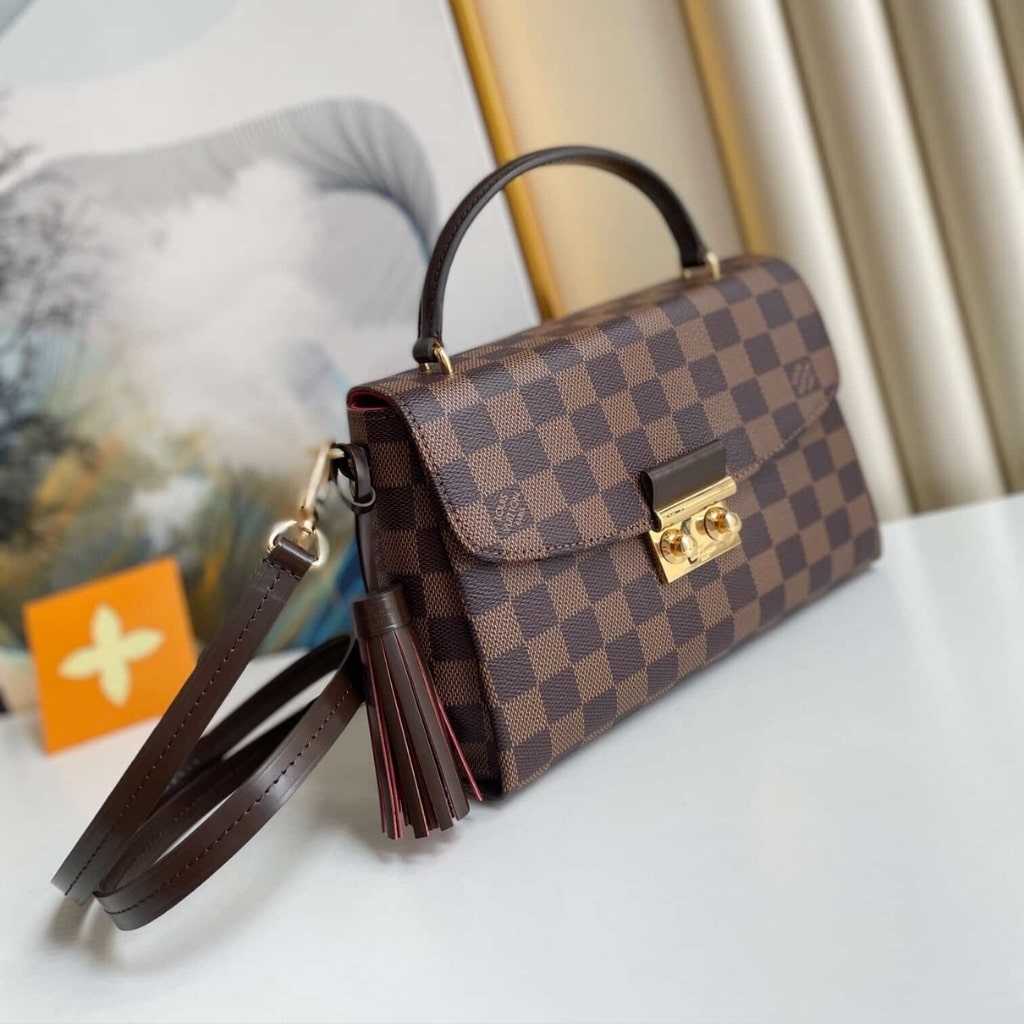 Louis Vuitton Croisette Damier Ebene Canvas 24cm N53000